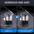 LENCENT Bluetooth 5.3 FM Transmitter, Full Metal Car Adapter with PD 20W & QC3.0 Fast Charger