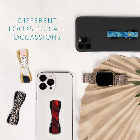 LOVEHANDLE Phone Grip - Universal Phone Strap and Grips for Back of Phone - Convenient Cell Holder for Hand That Fits