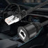 SinLoon RJ45 Panel Flush Mount Cable 3FT RJ45 Male to Female Car Flush Mount Cable Cat6A Cable for Car Truck Boat Motorcycle Dashboard Computer etc
