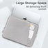 JETech Laptop Sleeve for 13.3-Inch MacBook Air/Pro, Waterproof Shock Resistant Bag with Accessory Pocket (Light Grey)