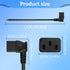 CERRXIAN 3.93FT 320 C13 3 18AWG C13 (C13 IEC Female Pin with Open Wiring Stripped, to Bare Wire Power Supply Heavy Duty