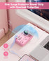 Beeiker 6 USB(2 5Ft 24W 4 USB C) Pink Extension Cord- Travel Power Strip with USB Charging Station and Outlets, Pink