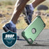 IDweel iPod Touch 7th Generation Case with 2 Screen Protectors - Hybrid Shockproof Slim Heavy Duty Cover, Mint Green