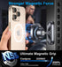 17 16 15 14 13 Coolpow Dual Magnetic Phone Holder for Gym Mag Safe Phone HolderStrong Magnet Gym Phone Holder Camera