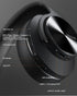 DOQAUS Bluetooth Headphones Over Ear, 90 Hours Playtime Wireless Headphones with Noise Isolating HiFi Stereo, Black