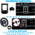 Mengfly 2020-2025, Car Phone Holder, Air Vent Navigation Mount, for Toyota Highlander/Hybird Mag-safe Magnetic Custom
