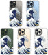 MOSNOVO Case for iPhone 13 Pro Max, Military-Grade Drop Protection, Clear TPU Bumper Phone Cover, Great Wave
