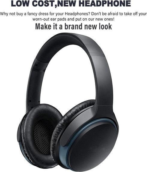 QC25 Ear Pads Cushions Replacement Compatible with Bose QC15 / QC25 / QC35 & 35 ii / QC2 / AE2 / AE2i / AE2W /