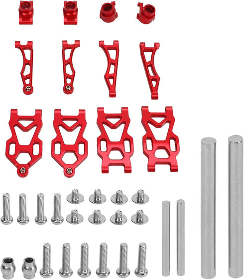 RiToEasysports 1/16 RC Suspension Arms, Precision Engineered Aluminum Alloy Upgrade Kit for Scale Remote Control Cars
