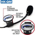 Rugged Install Clip Mount for Helmet Headset Speakers and Mic Boom for Racing Radios, Universal Fit with Tools Included
