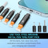 iPhone Cleaning Kit for Charging Port, Multi-Tool Cleaner for iPhone, iPad, Connectors, with Storage Case