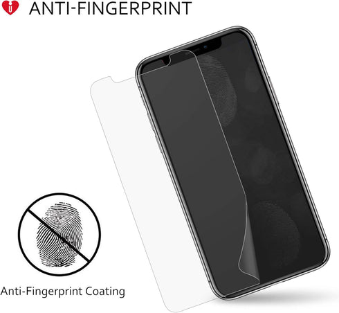 iCarez Anti-Glare Matte Screen Protector for iPhone 11 & XR, 6.1-Inch, 3-Pack
