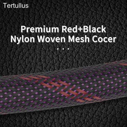Tertullus (1.5m/4.92ft) OFC HiFi Audiophile Ac Power Cable,Power Cord Wire with US Connector Plug