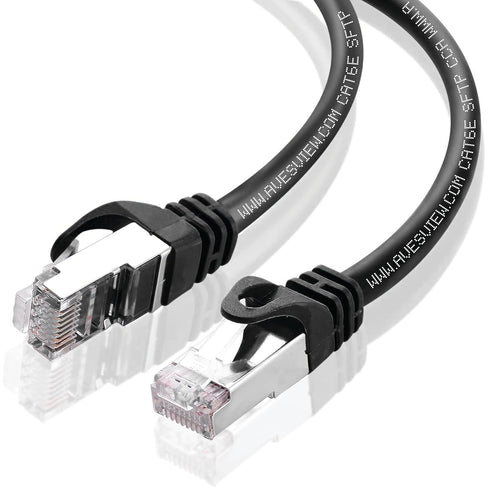 6 100 10Gbps 6 100 CAT Shielded ft Ethernet Cable, Indoor High-Speed (SFTP) Shielded CAT Ethernet Cable ft