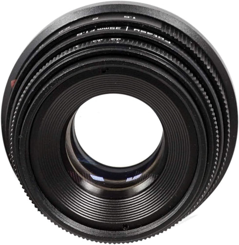 Fotasy Manual 35mm f1.6 APSC Lens for Fuji X Mount Mirrorless Cameras, Compatible with Fujifilm X-Pro2, X-Pro3, X-E2,