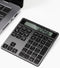 HoRiMe Number Pad for Laptop - Rechargeable Wireless Number Keypad 34 Keys with