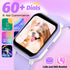 Kids Smart Watch for Boys Girls, 1.5" DIY Dial, Fitness Tracker, 19 Sport Modes, IP68 Waterproof (Purple)