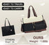 15.6 Inch Laptop Bag for Women - Tote Work Bag with Compartments Nurse Teacher Bag Large Lightweight Office Handbag
