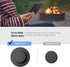 ENCASED Comfort Grip Holder for E-Readers and Tablets - Collapsible Handle (Black)