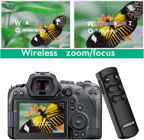 Wireless Shutter Release Camera Remote Control for Sony A7 III, A7R III, A6100, A6400, A6600, RX100 VII, RX0 II, A7R