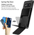 Vofolen Galaxy S10 Wallet Case - Scratch Resistant Dual Layer Protective Bumper with 4 Card Slots (Black)