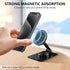 Magnetic Phone Stand Compatible with MagSafe, Foldable Phone Stand for Desk with 360°Rotation Base, Aluminum Cell Phone Stand Compatible for MagSafe Case and iPhone 15 14 13 12 Series
