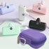 khanka Hard Travel Case for iWALK Small Portable Charger 3350mAh 4500mAh 4800mAh, Case Only (Purple)