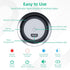 SEVENKA 2 Mini Speakers, 3W Portable Water Resistant Wireless Stereo Pairing, Rechargeable Metal Bluetooth Speakers