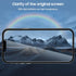 UniqueMe Privacy Screen Protector for iPhone 13 Pro Max, Tempered Glass & Camera Lens, Anti-Spy, Easy Install, 2+2 Pack.