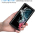 Lanhiem IP68 Waterproof Dustproof Case for Samsung Galaxy S22 Ultra, Built-in Screen Protector, Heavy Duty (Black/Clear)