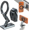 MOSENVKA Dual Magnetic Phone Holder Gym Magnetic Stand,Tripod Phone Mount (1/4'' Hole& ARCA-Swiss),Portable