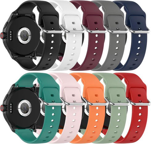 E ECSEM Bands for iTouch Air 4, Colourful Silicone Quick Release Wristbands, Soft and Durable