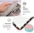 YXLILI Laptop Sleeve 15.6 inch Computer Case for Laptop Protective case with Handle Soft Lining Padded Bag Shock Resistant for 16 inch MacBook Pro Air Hp Acer Asus Lenovo Dell Chromebook by YXLILI