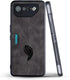 Premium Leather Case for Asus ROG Phone 7 5G - Retro Design, Full Protection (Gray) - Perfect for gamers!