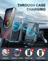 Wireless Car Charger, 15W Fast Charging Phone Holder Mount for iPhone 14/13/12 Mini Pro Max 11 XR XS X, Samsung Galaxy