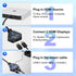 AUKOKIOULA 1 2 4K@60hz 1080P, 3D, PS4, PS5, HDMI Splitter in Out Duplicate/Mirror (Not Extend), HDMI Splitter for Dual