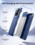 Crazywhale 22.5W 10000mAh Pack Portable Charger Power Bank with Built-in Type C Cables, Fast Charging Phone Charger