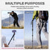KLIOMAX 62 Inch 4-Section Camera Monopod Lightweight Aluminum Monopod with Safety Strap for DSLR, Mirrorless & Video