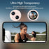 Xfilm Bling Diamond Camera Lens Protector for iPhone 13 / Mini, HD Clear Tempered Glass Screen Protection Cover