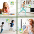 Portable CD Player with Bluetooth, Desktop Speakers for Home, Remote Control, LED Display, Supports CD/FM