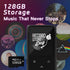 Vaktare Gud 128GB MP3 Player with Bluetooth, Portable Music Player with Built-in Speaker, Enjoying Your Digital Music