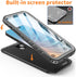 Cozycase Waterproof Case Compatible with iPhone 14 Plus - Full Body Shockproof Dustproof Dropproof with Built-in Screen