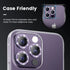 Tensea Camera Lens Protector for iPhone 14 Pro/Pro Max, 9H Tempered Glass, Metal Ring, 6.1" & 6.7" Models.