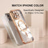 iPhone 15 Pro Max Case with MagSafe - Gold, Soft Clear, Military Grade Drop Protection, Never Yellowing, Full Camera