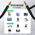 3.5mm 3.5mm 6FT, 3.5 mm Coiled to Audio Cable Retractable Male to Male Aux Cord Car Stereo Audio Jack Adapter Dongle