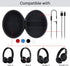 Hard Carry Case for Beats Studio Pro, Studio 3, Solo 3, Solo 2 Wireless Noise Cancelling Over-Ear Headphones (Black
