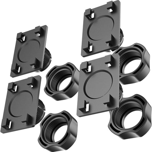 SkyTitan 4 Pack 4-Tab Brackets Adapters Replacement Holders Parts for CarPlay Screen with