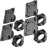 SkyTitan 4 Pack 4-Tab Brackets Adapters Replacement Holders Parts for CarPlay Screen with