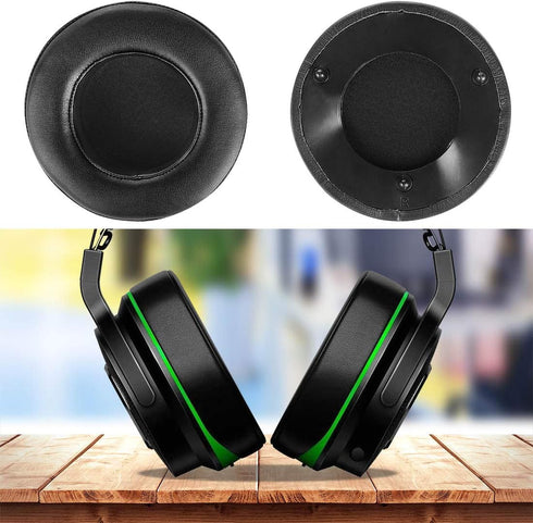 Geekria QuickFit Ear Pads for Razer Thresher Ultimate Dolby 7.1 Surround Sound Gaming Headset, Black Ear Cushions