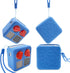 YOTO Mini Bluetooth Audio Player Hard Carrying Case with Silicone Skin Cover, Kids Screen-Free Accessories (Blue)